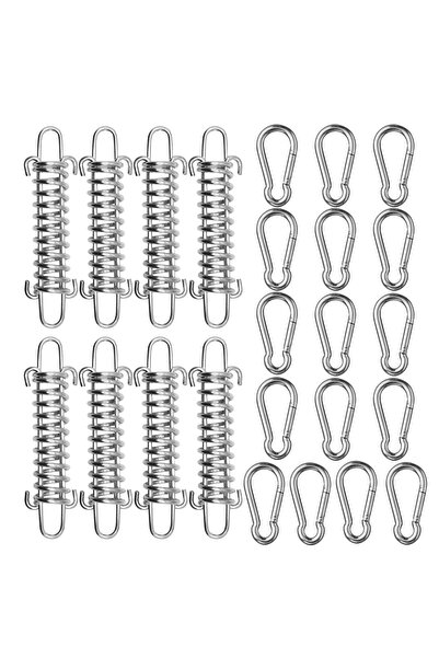 Choice 8PCS 5/8Pcs Tent Fixed Buckle Wind Rope Spring Buckle Tent Tensioner C...
