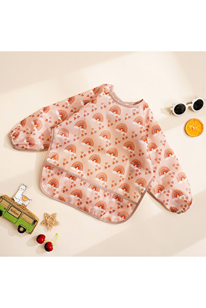 Choice21 SMT2104-CC150 Elinfant 1 قطعة مريلة بأكمام طويلة، مريلة تغذية مقاومة...