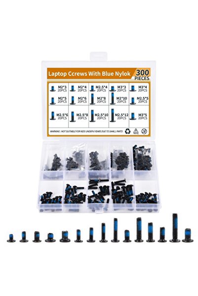 Choice 300pcs 300/500pcs M2/2.5/3 Black Zinc Plated Cross CM Screw Electronic...