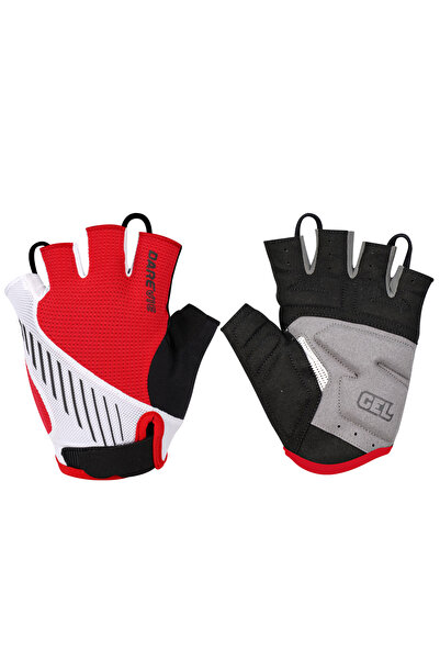 Choice8 M Red DAREVIE Men's Cycling Gloves Taiwan Fabric Gel Padded Shockproo...