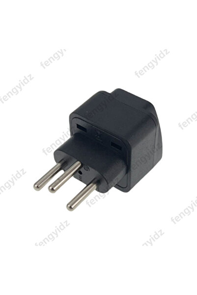 Choice1 black fengyidz Universal 3pin Switzerland Conversion Plug Adapter UK/...