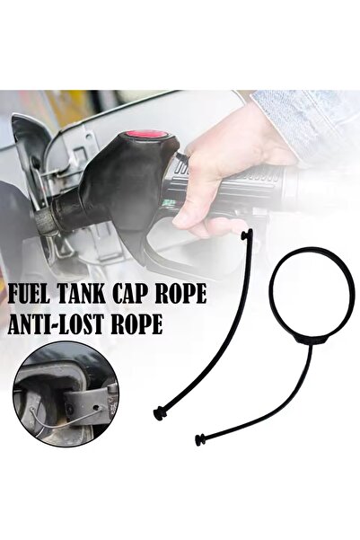 Choice 16117193372 Car Fuel Tank Cap Cover Line Cable Rope Ring Petrol Diesel...