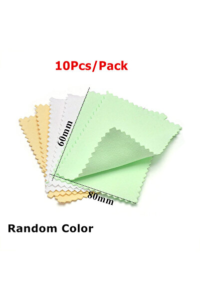 Choice 6x8cm 10pcs mixed 60mm 80mm 100mm Jewelry Polishing Cloth Double-Sided...
