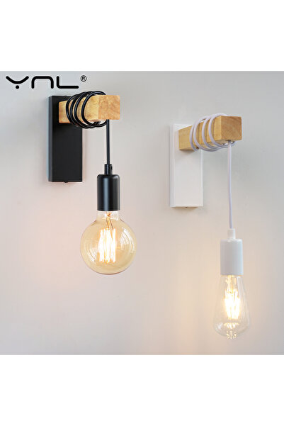 Choice White 110V/220V LED Wall Light Sconces Fixtures Retro Wall Lamps E27 I...