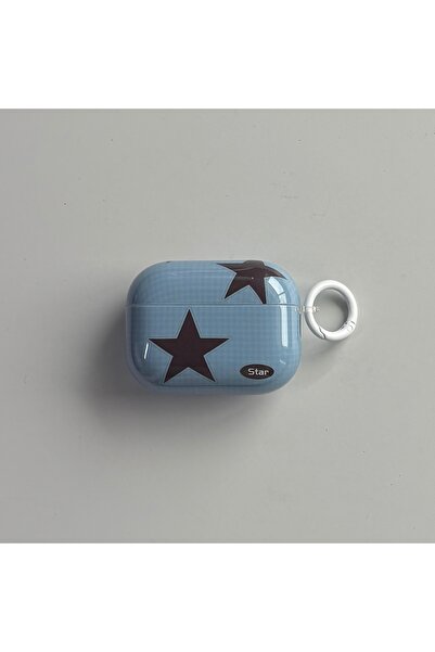 Choice for AirPods Pro 3 Blue Y2K Style Fashion Blue Pink Five-Pointed Star C...