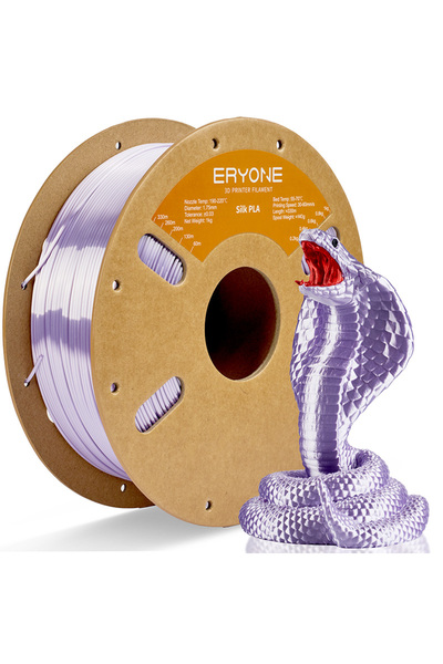 Choice15 Taro Purple Eryone 1KG Silk PLA Premium Filament 3D Print,1.75mm Mul...