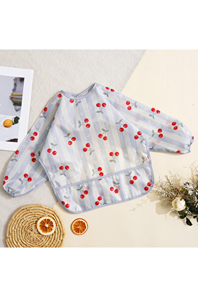 Choice27 SMT2104-CC157 Elinfant 1 قطعة مريلة بأكمام طويلة، مريلة تغذية مقاومة...