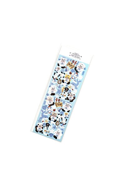 Choice12 08 Korean bobobo Laser Cute Cartoon Animal Stickers Hand Account Pho...