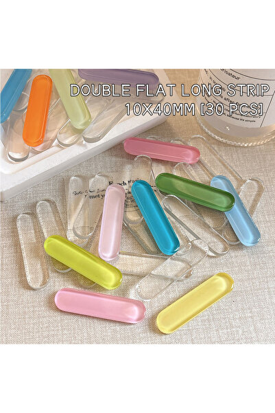 Choice G1DBJP-01-xsh Mini Round Display Practice Cards Transparent Gel Nail T...