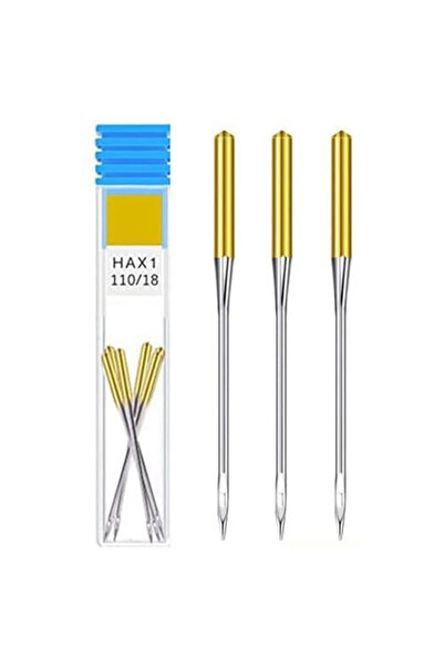 Choice3 18-110 3 PCS/Box Sewing Machine Anti-jump Needle HAX1 Stretch Fabric ...