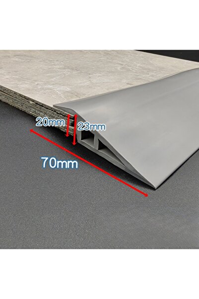 Choice grey 1pc 1m/39.37inch Floor Threshold Transition Closure Floor Transit...