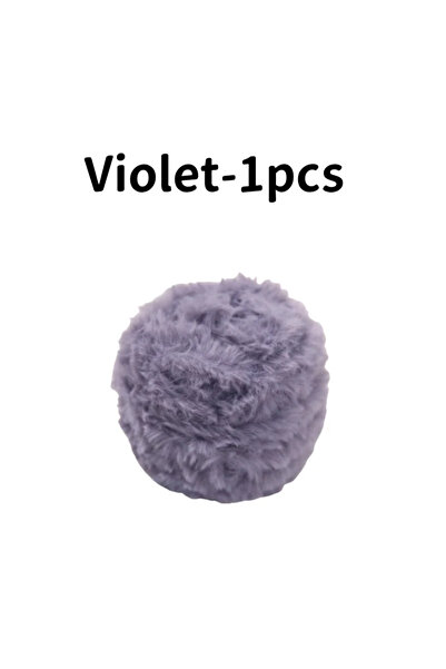 Choice Violet-1PCS 1 Skein 100 Grams Super Soft Fur Yarn Chunky Fluffy Faux F...