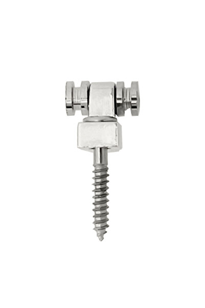 Choice3 2pcs Chrome 2pcs Electric Guitar Chrome Roller String Trees Retainer ...