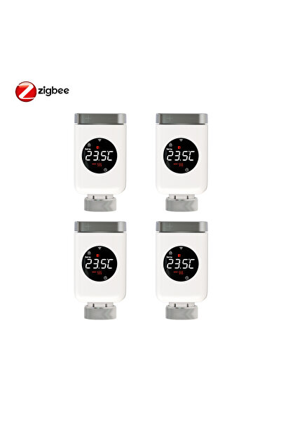Choice4 MOES 4 PCs zigbee MOES Tuya Smart Wifi/ZigBee Thermostatic Radiator V...
