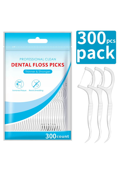 choice2 C751-300 قطعة أدوات تنظيف الأسنان 150/300/600 قطعة خيط تنظيف الأسنان ...