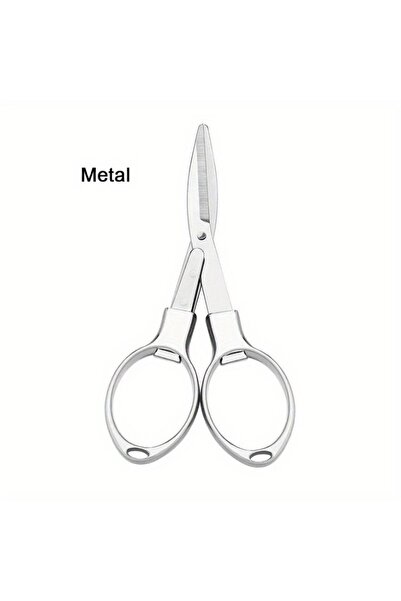Choice7 Silvery Folding Scissors Stainless Steel Fishing Line Cutter Multifun...