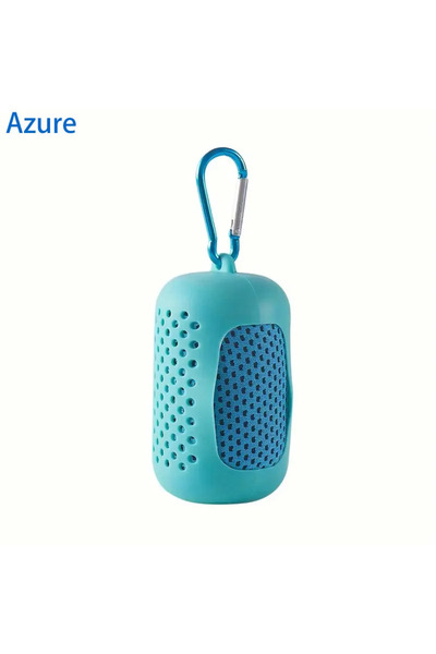 Choice 30x80cm D-silicone-blue Outdoor Microfiber Quick Dry Sports Cooling Ic...