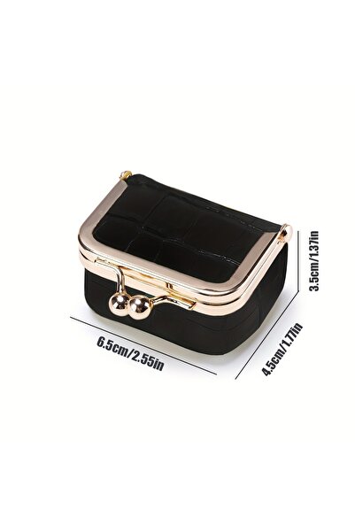 Choice S balck New women's pure-color imitation leather jewelry box, ring, ne...