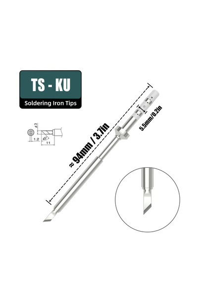 Choice1 TS-KU TS101 PINE64 TS100 Electric Soldering Iron Replacement Heater T...