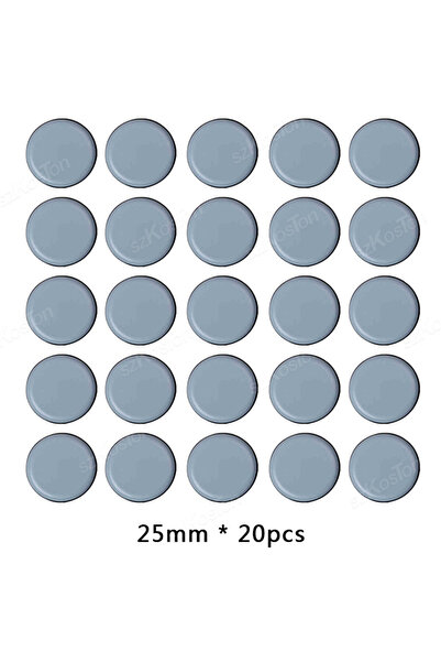 Choice 25mm 20PCS Furniture Slider Pads Table Chair Leg Sliding Block Anti Sc...