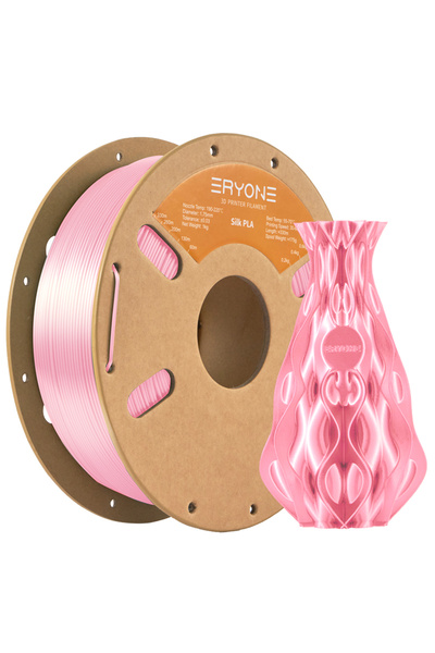 Choice1 خيوط طباعة ثلاثية الأبعاد فاخرة من الحرير PLA من Pink Eryone، وزن 1 ك...