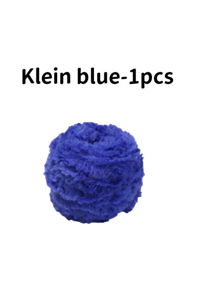Choice Klein blue-1PCS 1 Skein 100 Grams Super Soft Fur Yarn Chunky Fluffy Fa...
