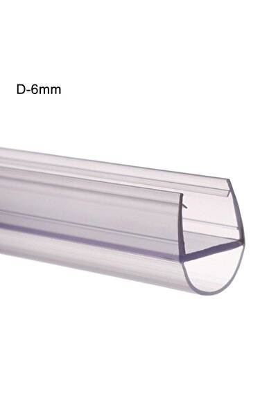 Choice4 D-6mm Bath Shower Screen Door Seal Strip Water Baffle 4 to 12mm Seal ...