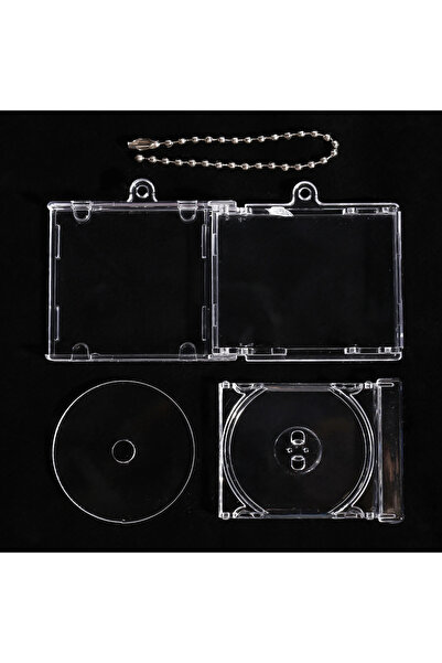 Choice8 30pcs Style01 1/30pcs Personalized Mini CD Keychain Blank Album Plast...