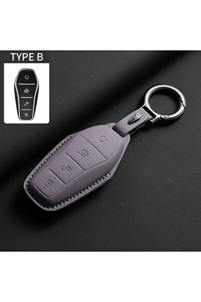 choice2 B2 Car Key Cover Case Holder for BYD Han Ev Tang Dm Qin PLUS Song Pro...