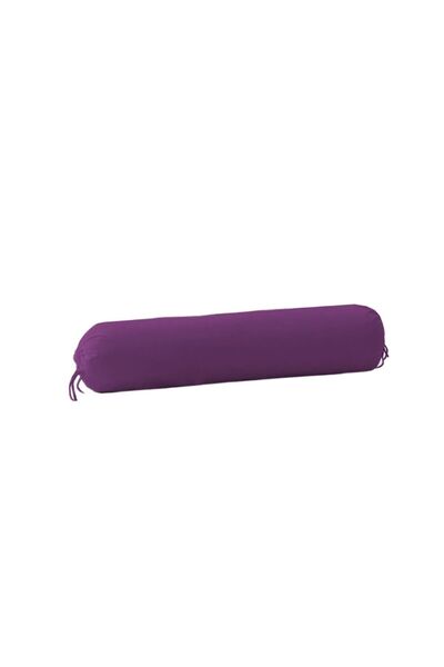 Choice Purple Durable Solid Color Long Cylindrical Pillowcase Washable Durabl...