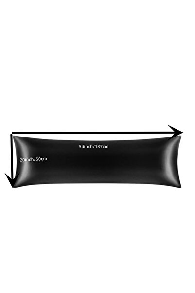Choice body Pillowcase Black 1pc Luxurious Satin Pillowcase for Hair and Skin...