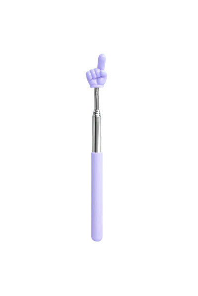 Choice PURPLE Macaron Color 68cm Retractable Finger Reading Stick Telescoping...
