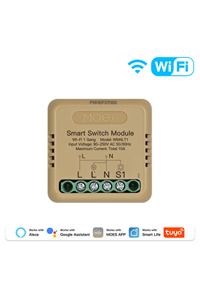 Choice5 MOES WiFi 1 Gang MOES Tuya WiFi Zigbee Mini DIY Smart Switch Module 1...