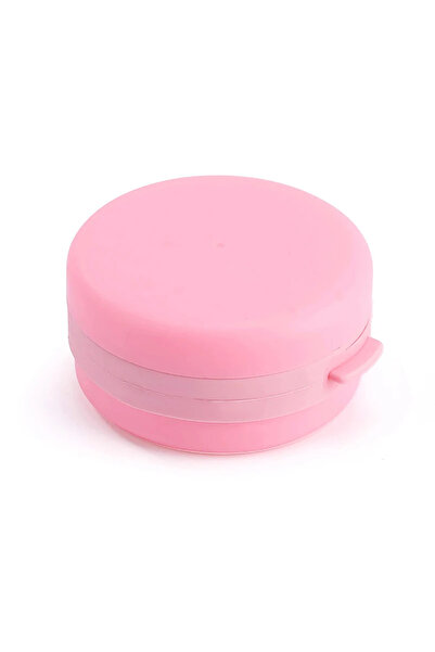 Choice Pink 1pc Portable Bathing Brush Hanging Bath Body Scrubber Soap Case S...