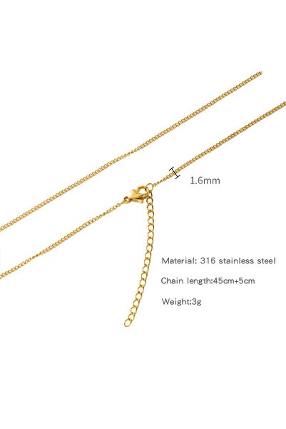 Choice HC0028G1645 HIYEE Stainless Steel Snake Ball Stick O Shape Beads Rope ...