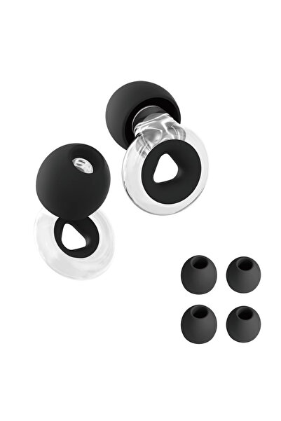 choice2 Transparent Silicone Earplugs for Swimming Sleep Noise Cancel Noise R...