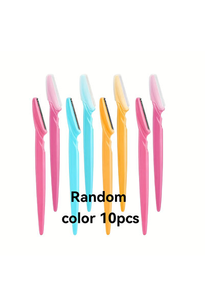 Choice Random color 10pcs Multi-Function Eyebrow Trimmer,For Men Women,with S...