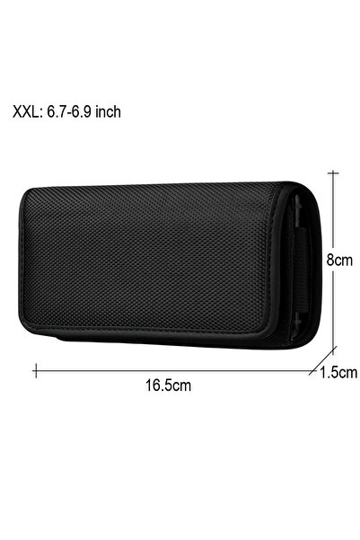 Choice 6.7-6.9 inch Universal Phone Belt Clip Waist Bag For iPhone 16 15 14 P...
