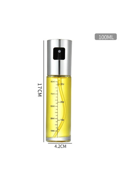Choice3 Silver-1PC 100ML Oil Sprayer Bottle Portable Kitchen Baking Salad BBQ...