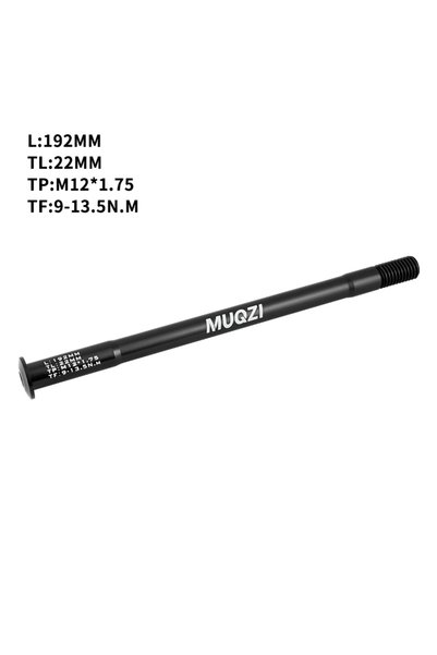 Choice L192 M12x1.75 TL22 MUQZI محور دراجة جبلية 15x100 15x110 12x142 12x100 ...