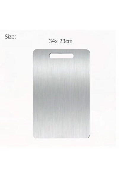 Choice6 34x23(cm) WXCOO Chopping Board Stainless Steel Double Sided Thickened...