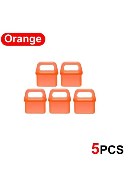 Choice8 5PCS Orange Type C Charging Port Protector Stopper Cap Cover DIY Dust...
