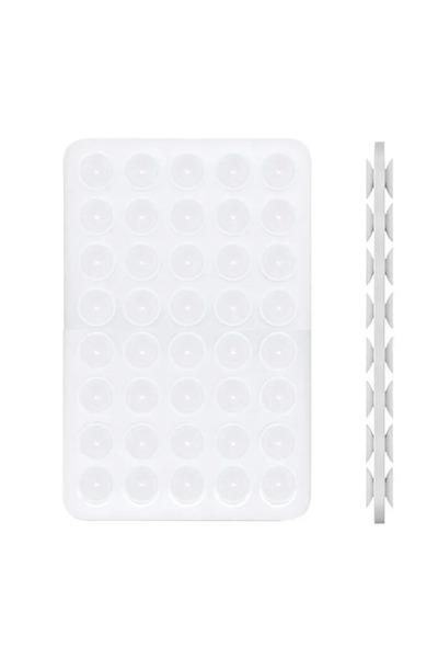 Choice Transparent-1PC Double Sided Silicone Suction Cup For Mobile Phone Adh...