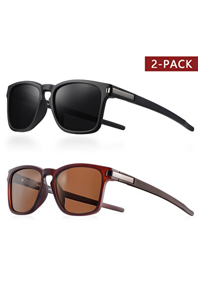 Choice6 C4 CRIXALIS 1/2 Pack Polarized Sunglasses For Men And Women Anti-glar...