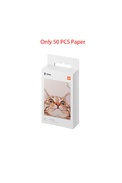 Choice XIAOMI 50 Pcs Original ZINK Pocket Printer Paper Self-adhesive Photo P...