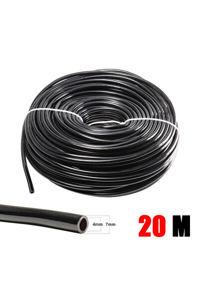Choice 1/4'' 20M Garden Watering 4/7mm Hose PVC Micro Irrigation Pipe 1/4'' T...