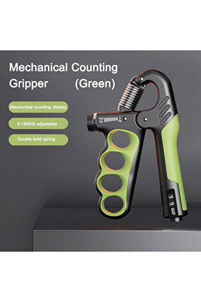 Choice Mechanical Green 5-60/100/150kg Grip Strength Gym Wrist Expander Hand ...