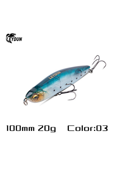 Choice 100mm 20g 03 LEYDUN Z-Claw Fishing Lures Floating Pencil 86mm 100mm 12...