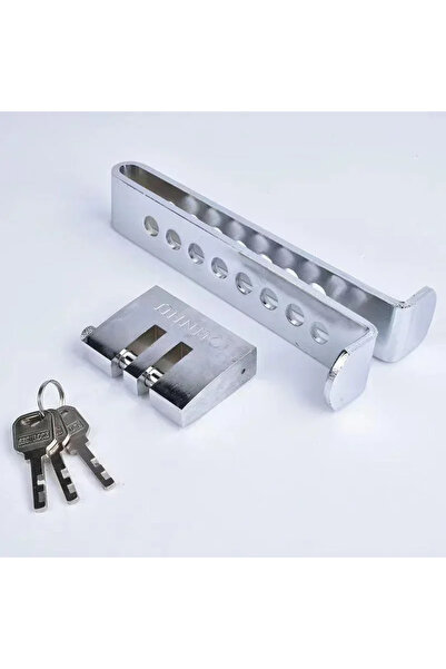 Choice Silver Car Anti-theft Lock Steering Wheel Clutch Lock Brake Oil Anti-t...