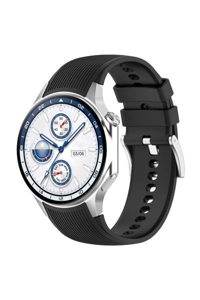 Choice21 For OnePlus Watch 3 Black Soft Silicone Strap For Watch X X2 Sport R...